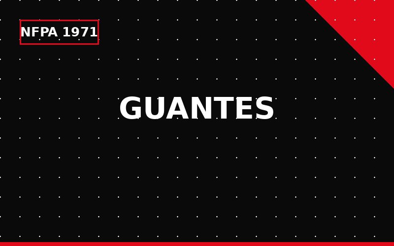 Guantes de protección contra incendios