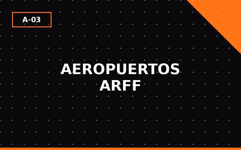 Aeropuertos (ARFF) — Servicio aeroportuario certificado ICAO