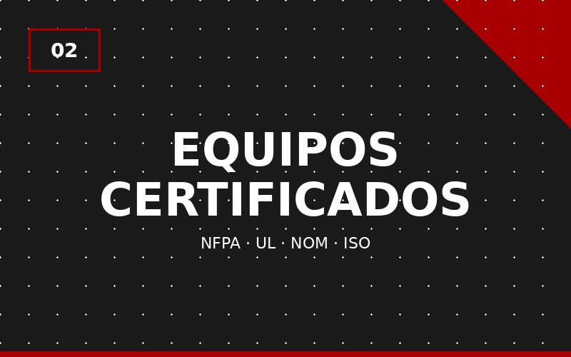 Equipos certificados